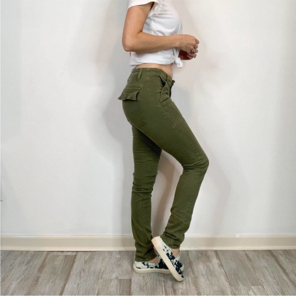 Current/Elliott Combat Skinny Jeans